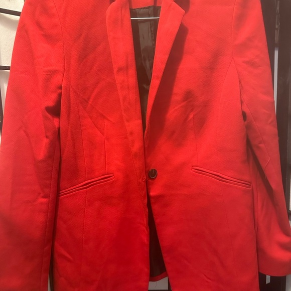 Gently Used Red Worthington Petite Small Blazer - Picture 6 of 11
